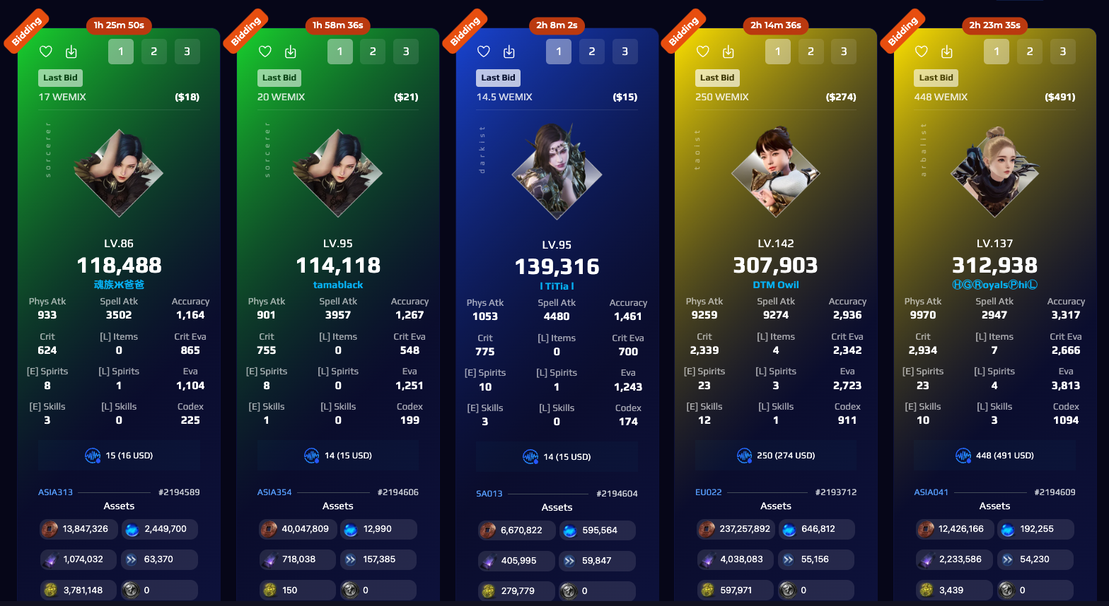 Mir4 Collection | Premium